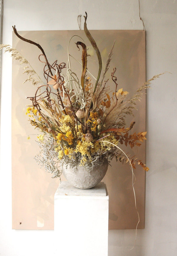 Modern Golden Tones - Design by Nature Flowers -