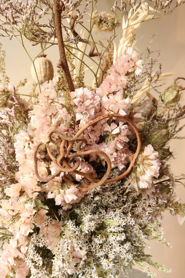 Dried Flower Sculpture - Natural - Design by Nature Flowers -