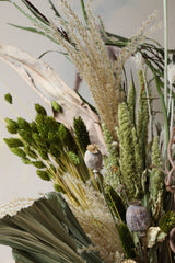 Natural Green ~ Dried Flower Bouquet - Design by Nature Flowers -