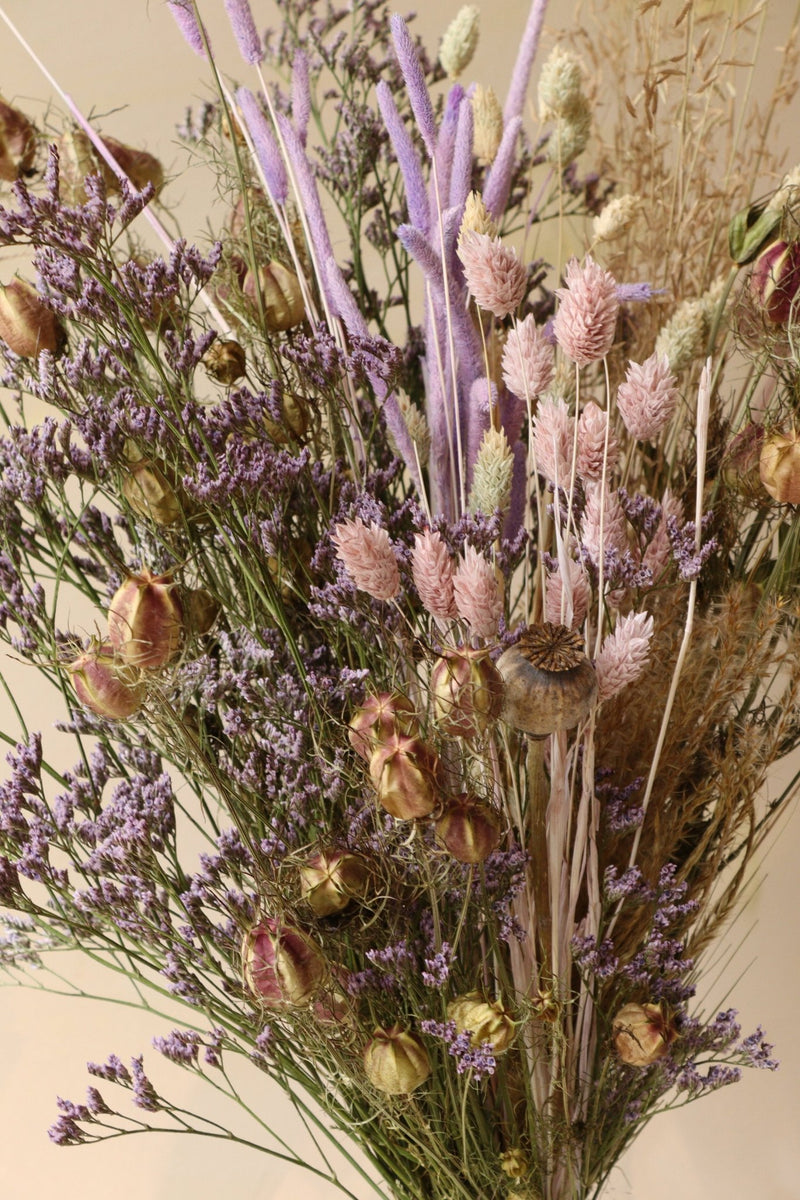 The Lilac ~ Dried Flower Bouquet - Design by Nature Flowers -