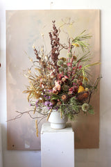 LUXURY DRIED FLOWER ARRANGEMENT - SWEET COLOUR TONES