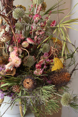 LUXURY DRIED FLOWER ARRANGEMENT - SWEET COLOUR TONES