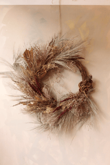 LARGE DRIED FLOWER WREATH ~ HANDMADE - Design by Nature Flowers -