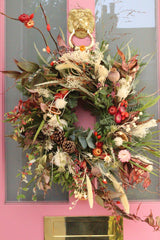 Luxury Christmas Wreath Making Workshop - Design by Nature Flowers - Dried Flowers