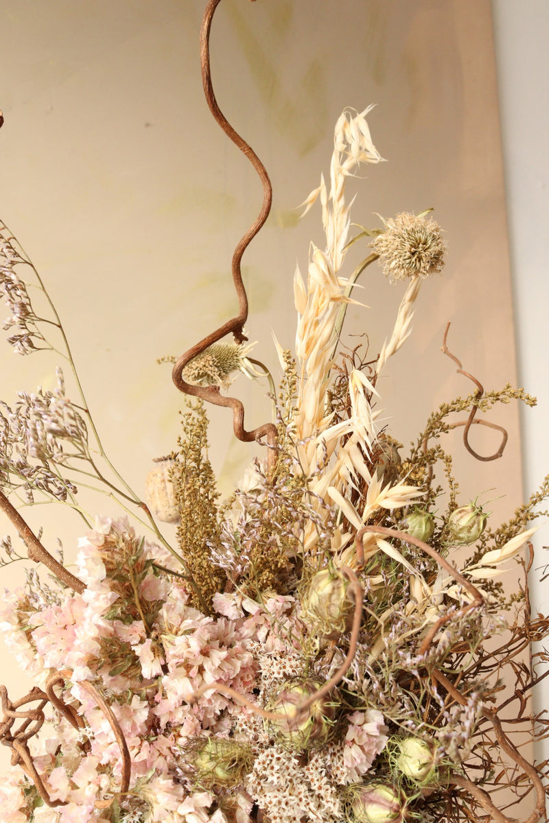 Dried Flower Sculpture - Natural